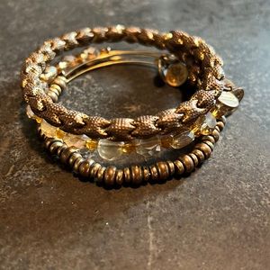 Used Alex & Ani stackable bracelets